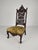 Wood Black Forest Chair with Exceptional Carving For Sale - Image 7 of 8