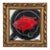 Original Scarlet Red Fish and Olive Still Life Painting on Canvas For Sale