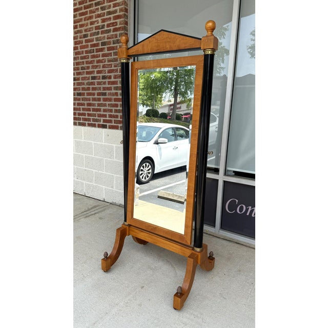 Mid-Century Modern Thomasville Grand Classics Cheval Mirror For Sale - Image 3 of 14