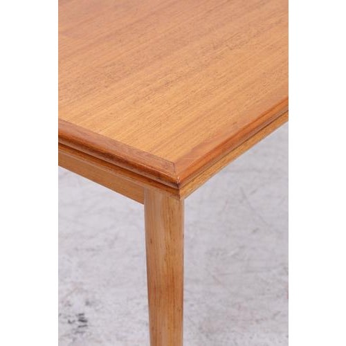 Vintage Extendable Teak Dining Table For Sale - Image 10 of 16