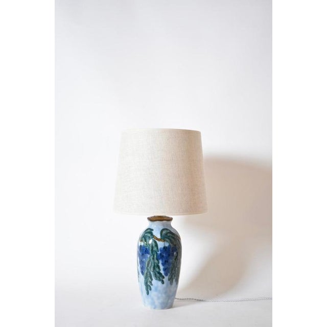 1930s Vintage Ceramic Lamp by Camille Tharaud, 1930s For Sale - Image 5 of 5