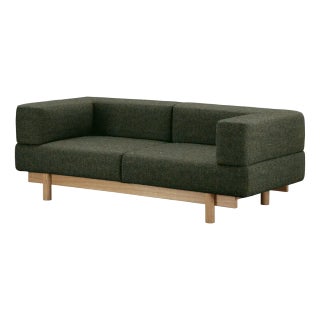 Forest Green Alchemist 2-Seater Sofa by etc.etc. For Emko For Sale