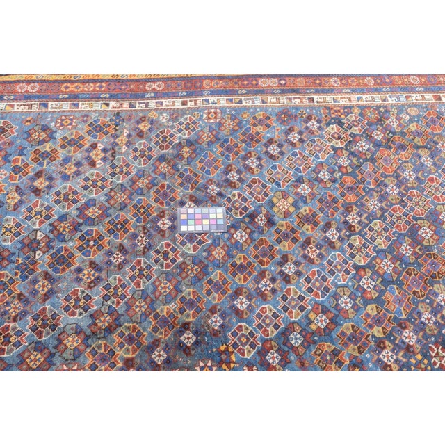 Traditional Antique Kurdish Rug 5'3'' X 8'3'' For Sale - Image 3 of 12