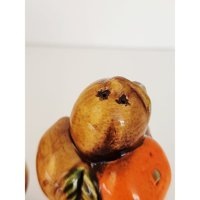 Vintage Inarco Japan Ceramic Salt & Pepper Shakers For Sale - Image 9 of 10