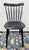 Mid-Century Modern S/4 Williams Sonoma Black Spindle Back Dining Chairs For Sale - Image 3 of 7