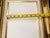 Wood Vintage Classic Gold Gilt Style Wood Ornate Baroque/Rococo Style Frame Featuring a Built-in Linen Liner With Fillet Excellent Condition For Sale - Image 7 of 18