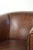 Art Deco Sheepskin Club Armchair with Black Piping For Sale - Image 10 of 14