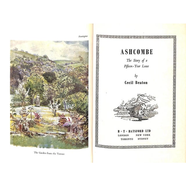 Traditional "Ashcombe the Story of a Fifteen-Year Lease" 1949 Beaton, Cecil For Sale - Image 3 of 11