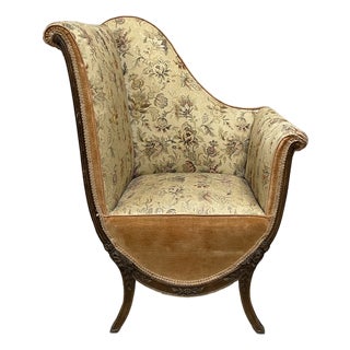 Vintage Fireside Armchair For Sale