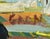 Simon Gaon Expressionist Figural Scene Oil For Sale In New York - Image 6 of 7