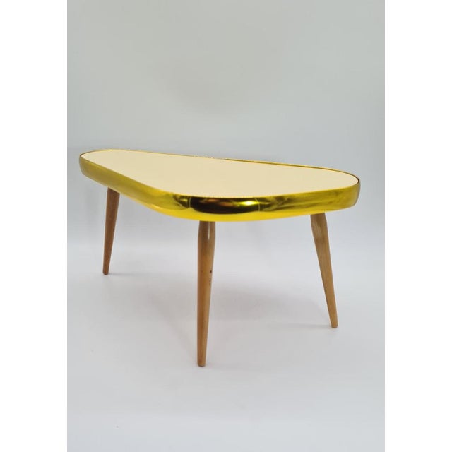 Vintage Kidney-Shaped Coffee Table, 1960s For Sale - Image 4 of 11