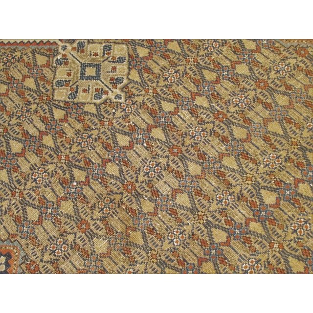 Persian 1930s Hand Knotted Persian Malayer Rug 5'2"x 11'7" For Sale - Image 3 of 10