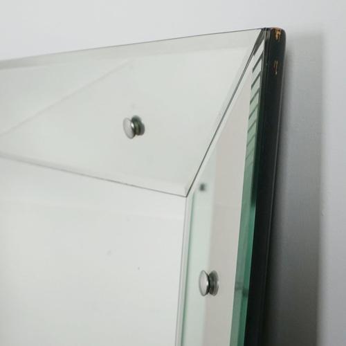 Mid-Century Italian Mirror, 1950s For Sale - Image 4 of 5