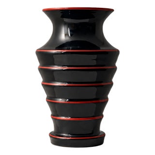 Art Deco Glass Vase, Sweden, 1930s For Sale