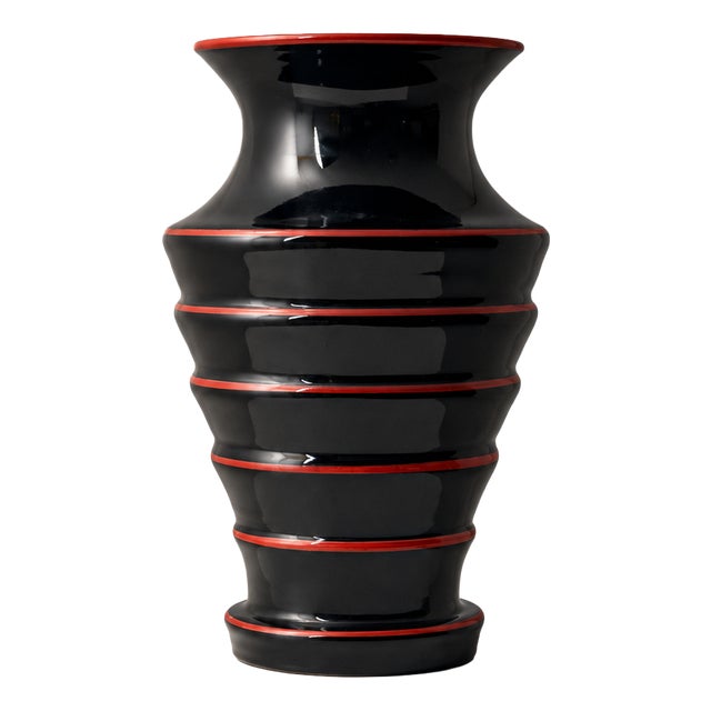 Art Deco Glass Vase, Sweden, 1930s For Sale