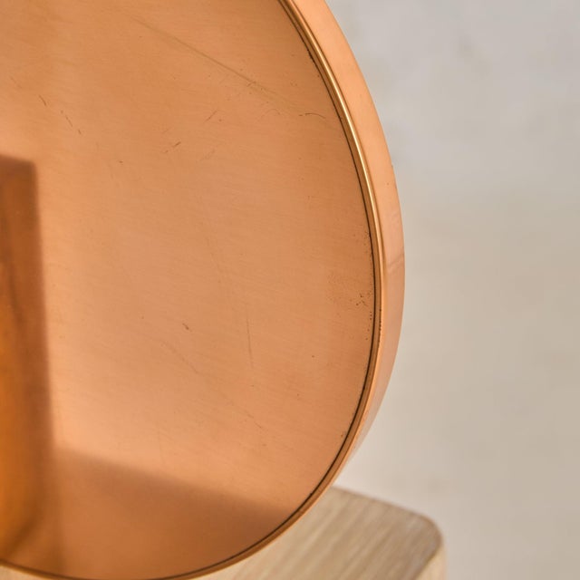 Vintage Italian Wood + Copper Square Sculpture by Banci Firenze For Sale - Image 9 of 13