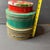 Green 1990s Mismatched Christmas Tins- Set of 3 For Sale - Image 8 of 10