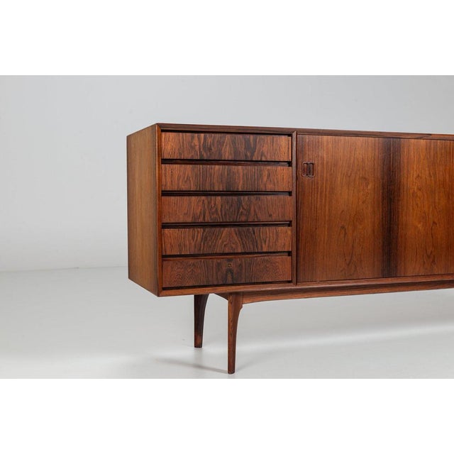 Sideboard in Rosewood by Erik Buch for Oddense Mobler, Denmark, 1960s For Sale - Image 10 of 17