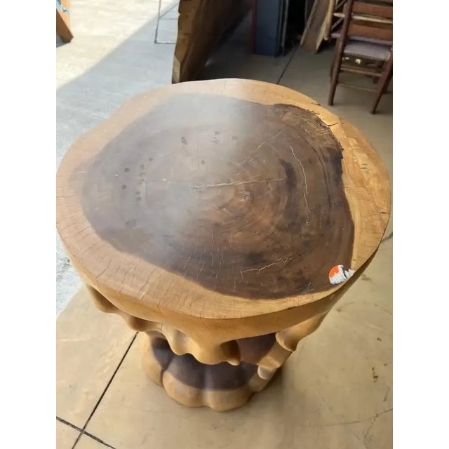 Tall Truffle Trunk Pedestal '2 Available' | Chairish