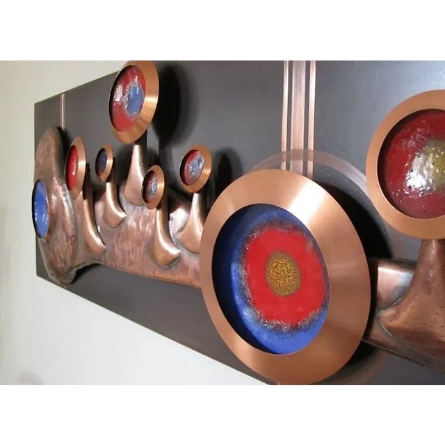 Vintage Sculptural Wall Panel, 1960s For Sale - Image 3 of 8