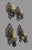 Beautiful matching set of four antique Lincoln No. 904 electric wall sconces, believed to date to the 1920s–1930s,...