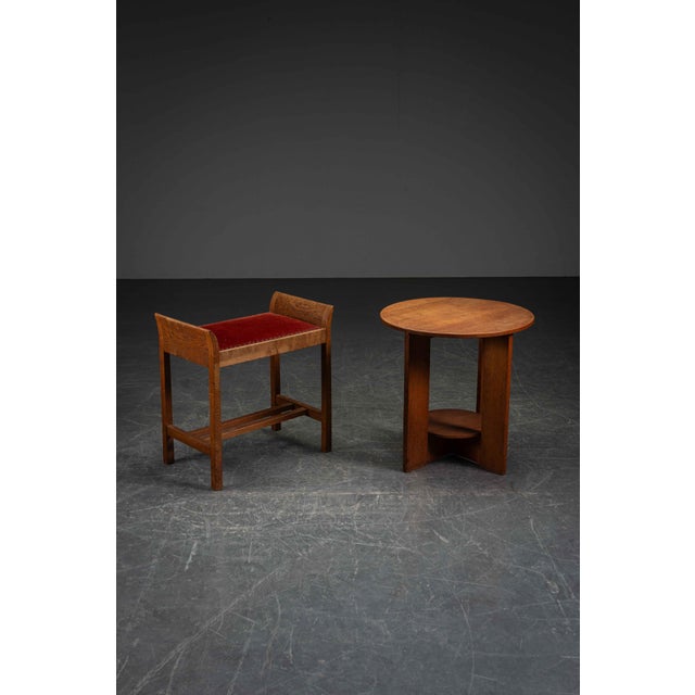 1920s Decorative Stool, 1920s For Sale - Image 5 of 12