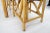 Petit Bamboo Rattan Reed Two Chairs Dinette Table 3 Piece Dining Small Table For Sale - Image 6 of 13