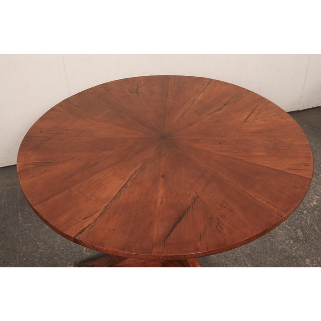 An Italian 46" Round Center Table, 19th C. For Sale - Image 4 of 12