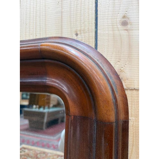 Louis Philippe Mercury and Mahogany Mirror For Sale - Image 4 of 6