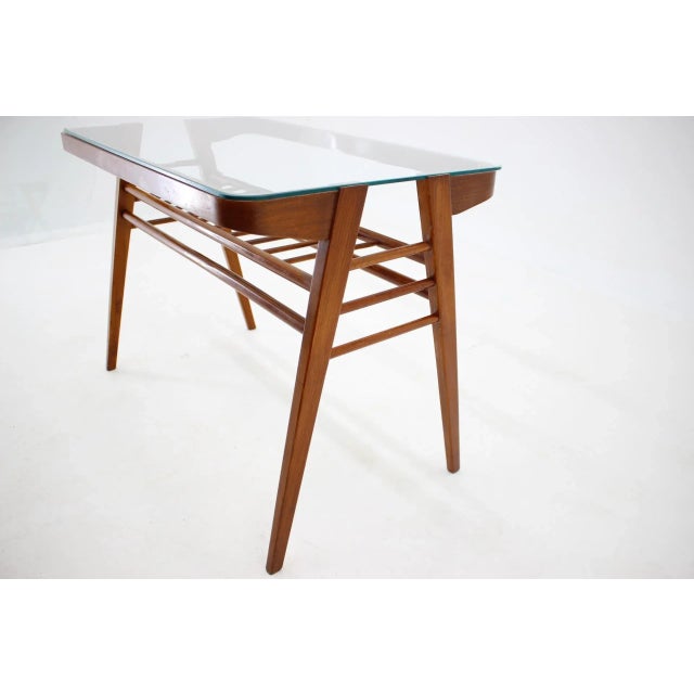 Wood Coffee Table by Tatra, Czechoslovakia, 1960s For Sale - Image 7 of 11