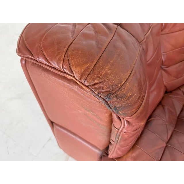 DS-11 Modular Leather Sofa from de Sede, Set of 5 For Sale - Image 14 of 18