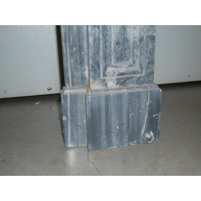 Frame Fireplace in Gray Marble from Befos For Sale - Image 10 of 16