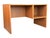 1970s -Century Danish Modern Teak Writing Desk With Open Shelf For Sale - Image 10 of 15