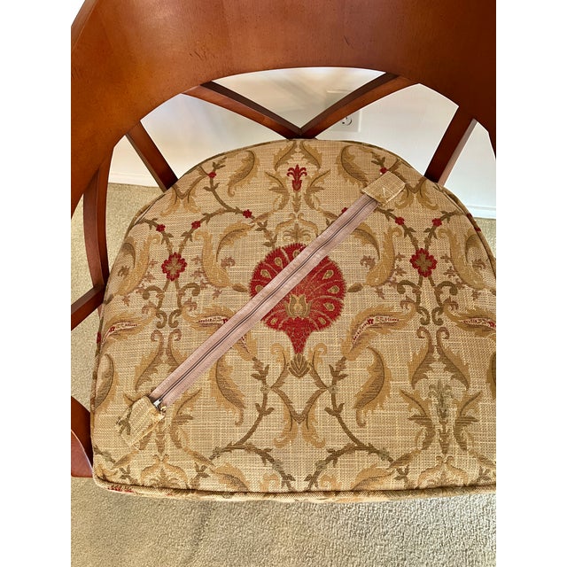 Wood Pearson Wood Open Back Armchair For Sale - Image 7 of 9
