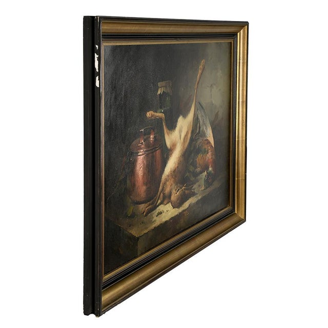 This superb canvas signed by Alfred Arthur Brunel de Neuville is a perfect example of the mastery of 19th century still...