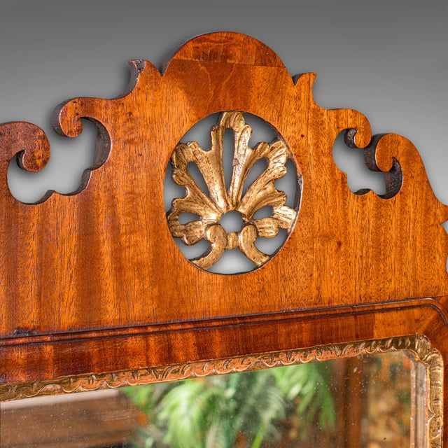 Traditional 1780's Antique Vanity Mirror For Sale - Image 3 of 9