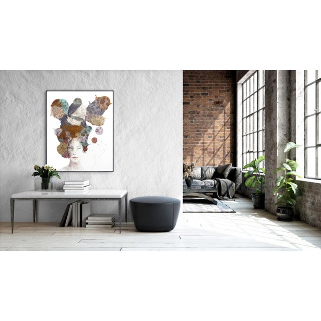 Tan "Innocence" Original Artwork by Alessandro Casetti For Sale - Image 8 of 9