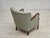 Blue Danish Armchair in Light Blue Furniture Fabric and Beech Wood, 1960s For Sale - Image 8 of 15