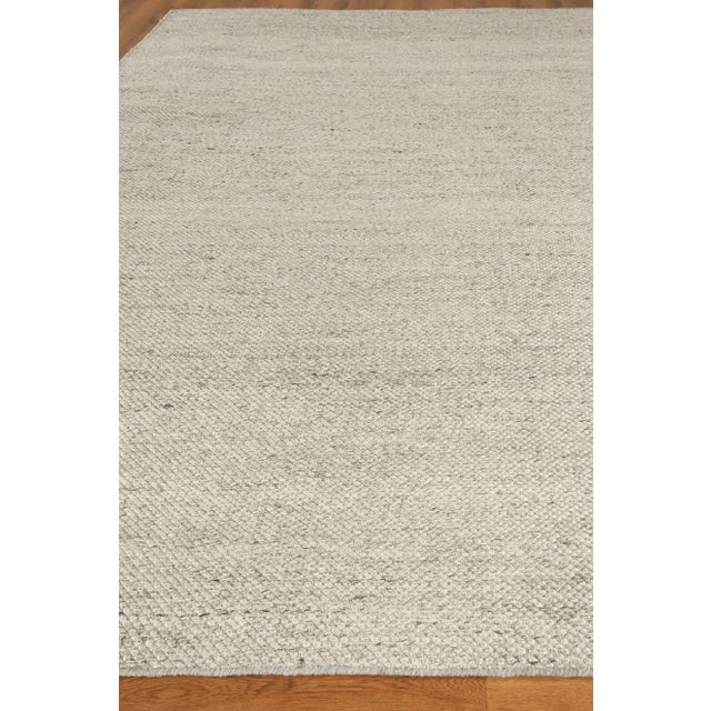 Transitional Exquisite Rugs Rhodes Handmade PET Yarn Beige Rug-9'X12' For Sale - Image 3 of 6