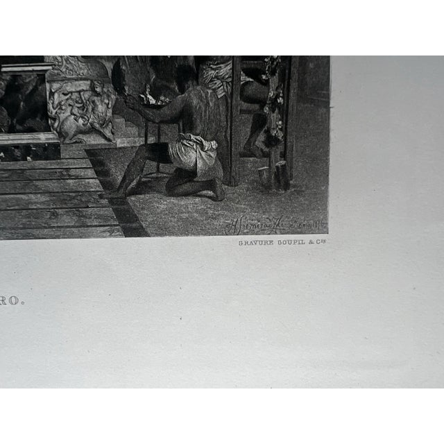 19th Century Print by Henryk Siemiradski Titled “The Living Torches of Nero” For Sale - Image 4 of 8