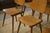 Wood Vintage Brown Oak Chairs, 1960s, Set of 8 For Sale - Image 7 of 11