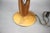 Mid-Century Adjustable Wooden Table Lamp with Checkered Shade, Czechoslovakia, 1, 1970 For Sale - Image 3 of 10