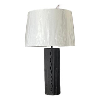 Rustic Metal Lamps - Pair For Sale