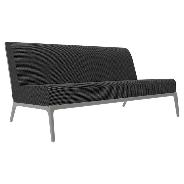 Xaloc Central 160 Silver Modular Sofa by Mowee For Sale