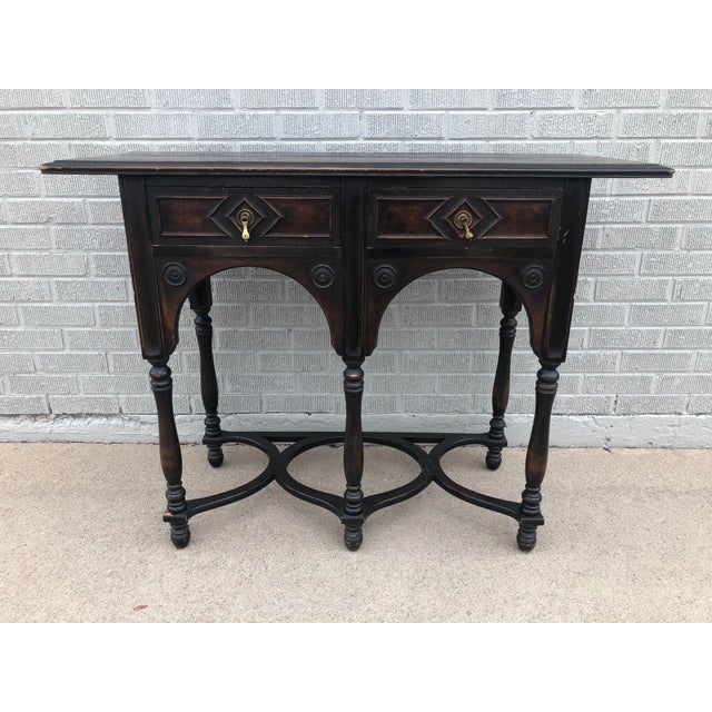 Antique Console Table By Imperial Chairish