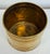 Late 20th Century Brass Swirl Planter For Sale - Image 4 of 10