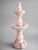 French Rare Pink Onyx Water Founatin - 36 Inch Tall by Zarva Stone For Sale - Image 3 of 5