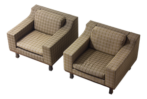 Club Lounge Chairs by Dino Cavalli, 1970s, Set of 2
