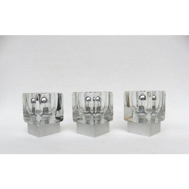 1970s Space Age Wall Lights from Peill & Putzler, 1970s, Set of 3 For Sale - Image 5 of 18