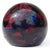 Mid-Century Modern Vintage Fratelli Toso Murano Jet Black Mosaic Optic Swirl Canes Italian Art Glass Paperweight For Sale - Image 3 of 8